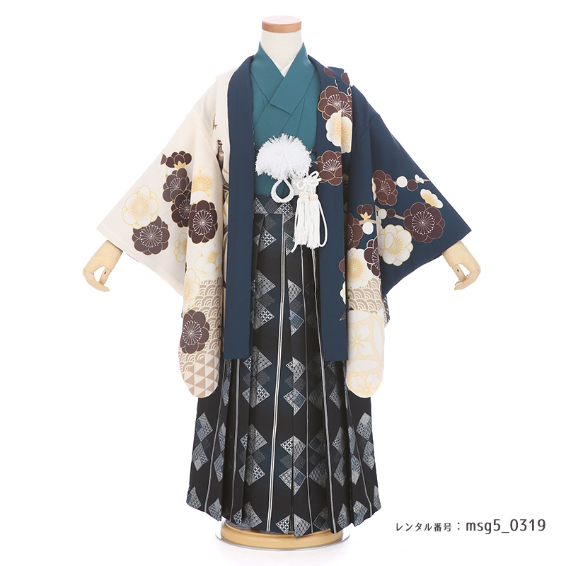 七五三着物5歳男の子画像