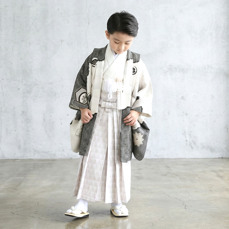 七五三着物5歳男の子画像