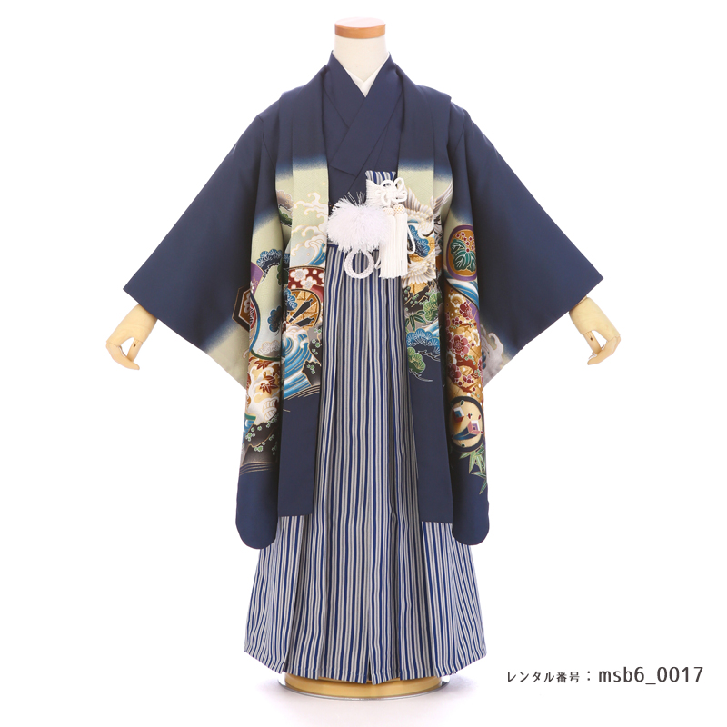 七五三着物5歳男の子画像