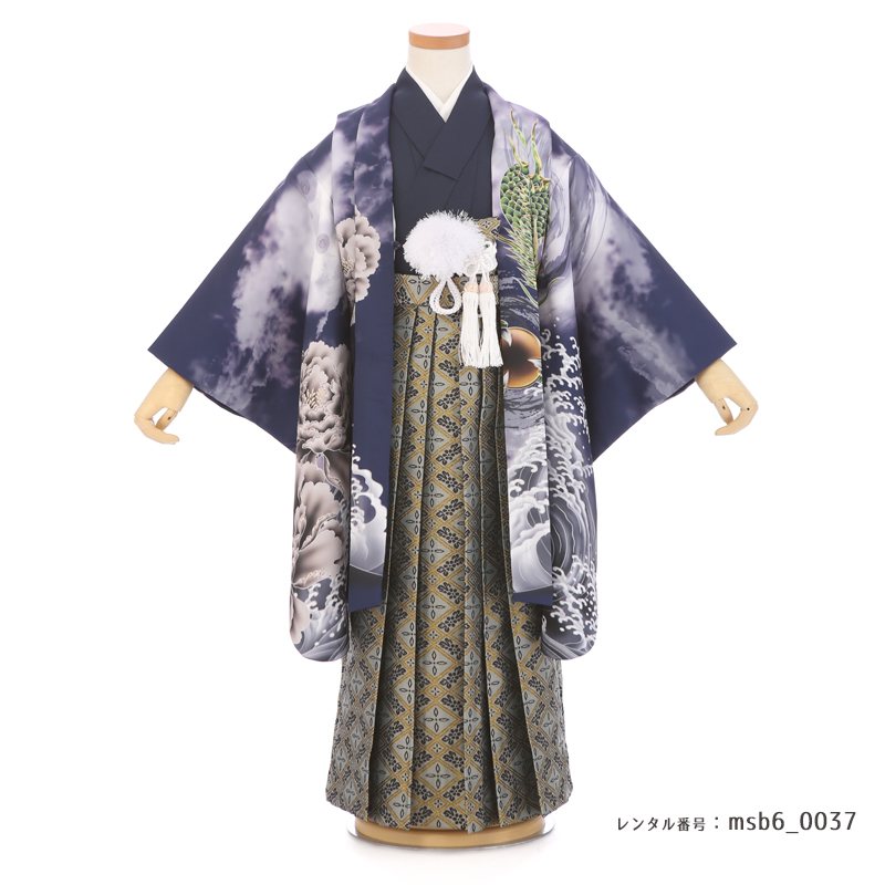 七五三着物5歳男の子画像