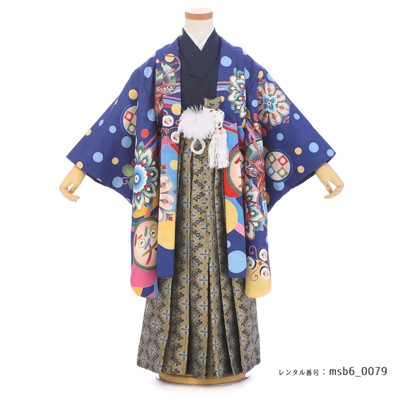 七五三着物5歳男の子画像