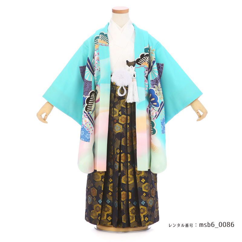 七五三着物5歳男の子画像