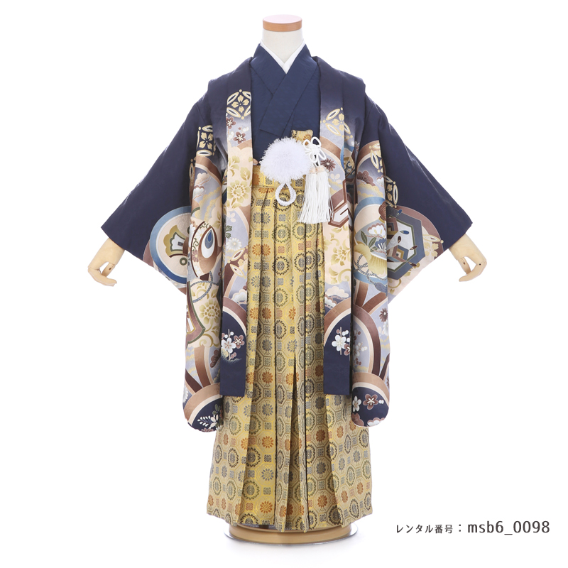 七五三着物5歳男の子画像