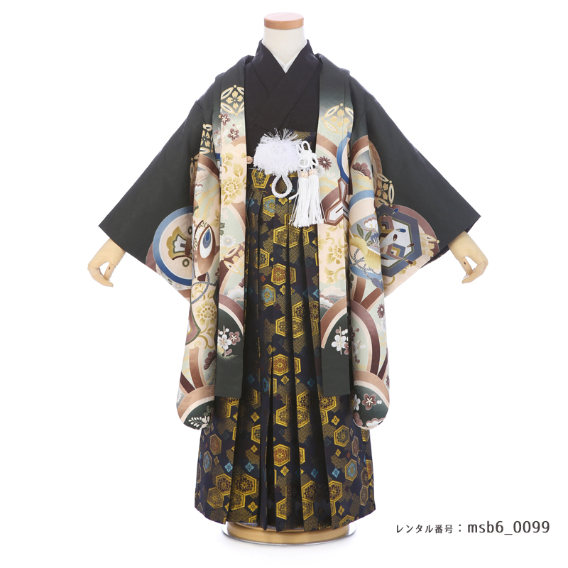 七五三着物5歳男の子画像