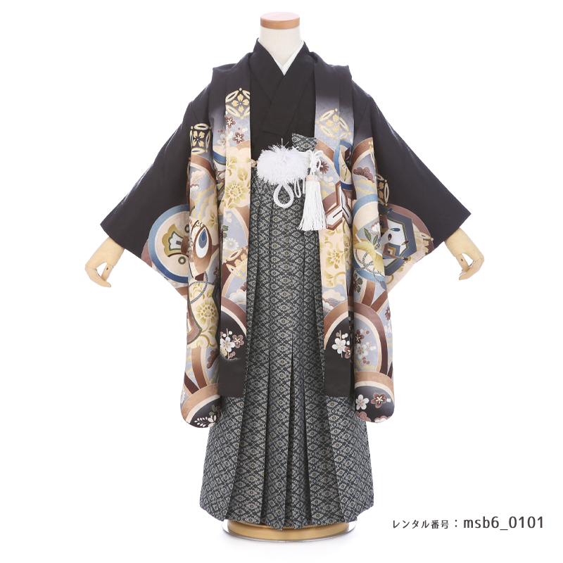 七五三着物5歳男の子画像