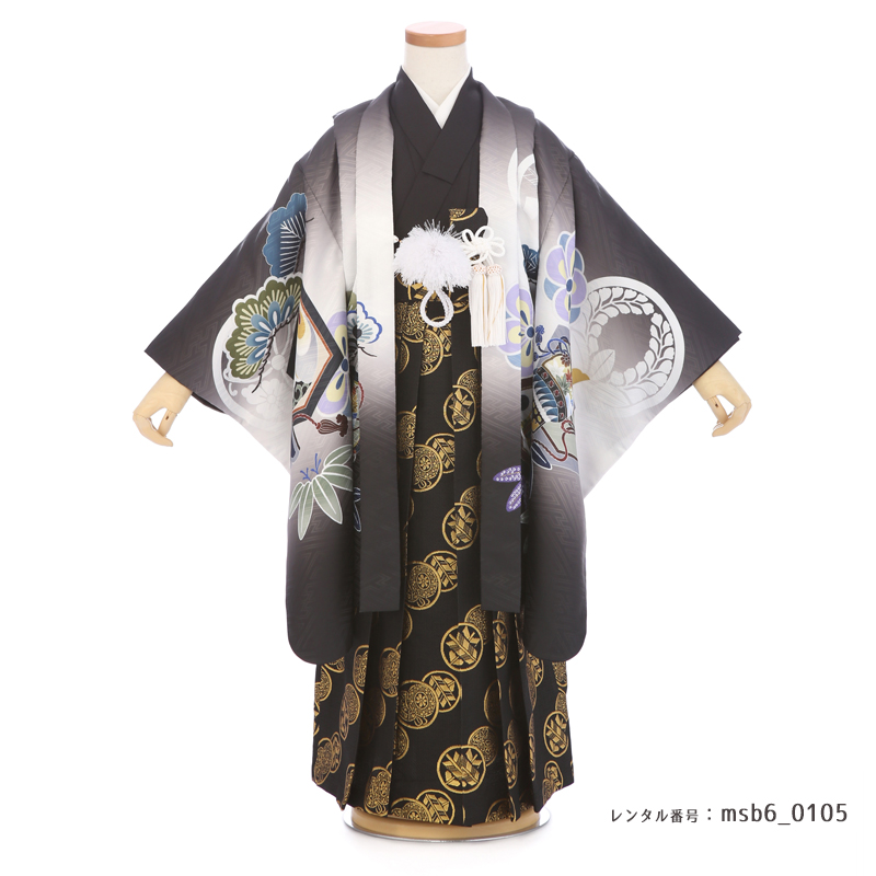 七五三着物5歳男の子画像