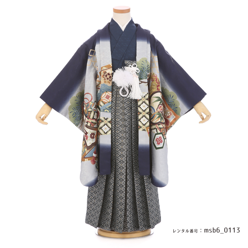 七五三着物5歳男の子画像