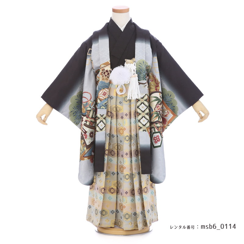 七五三着物5歳男の子画像