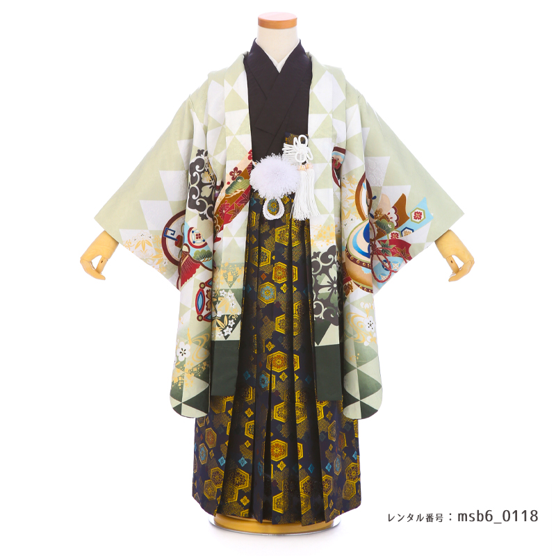 七五三着物5歳男の子画像