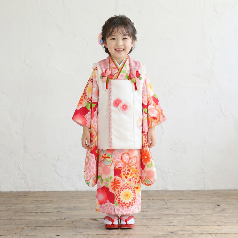 七五三着物3歳女の子画像