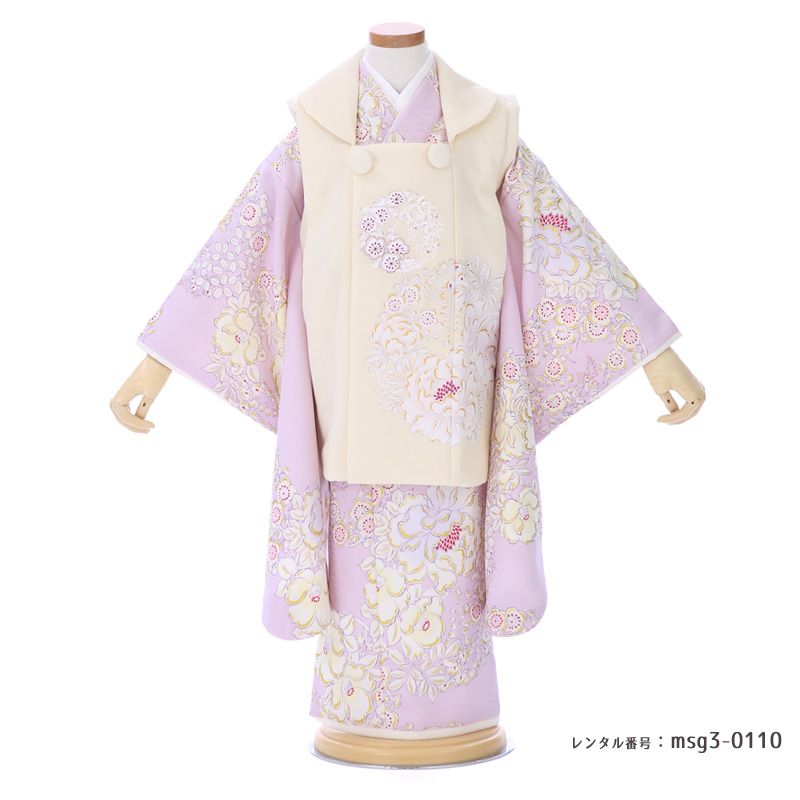 七五三着物3歳女の子画像