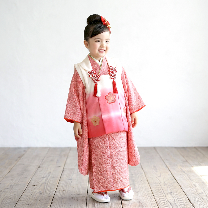 七五三着物3歳女の子画像