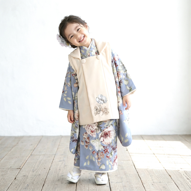 七五三着物3歳女の子画像