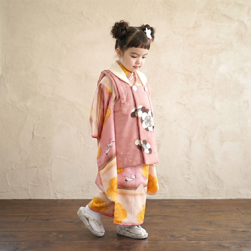 七五三着物3歳女の子画像