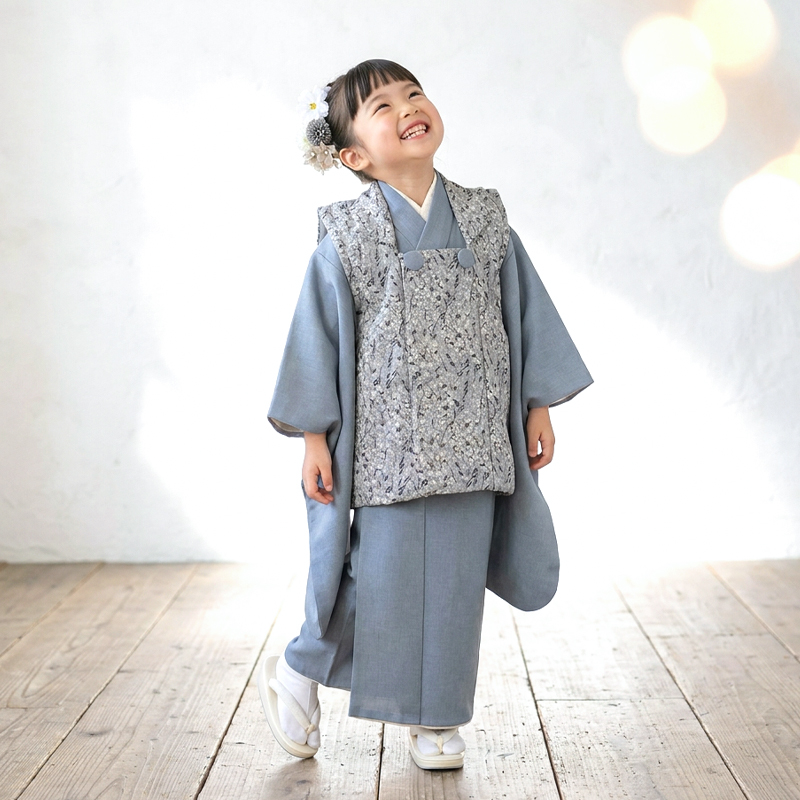 七五三着物3歳女の子画像