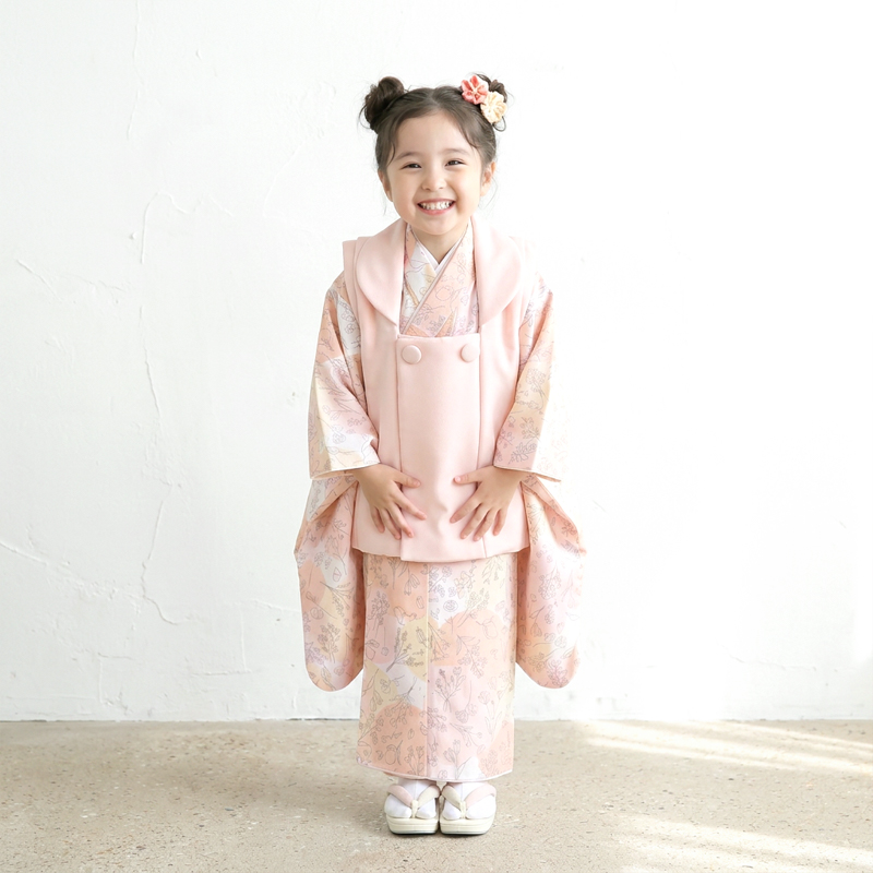 七五三着物3歳女の子画像