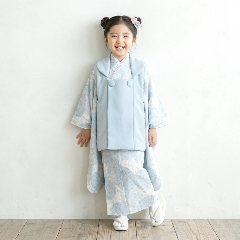 七五三着物3歳女の子画像