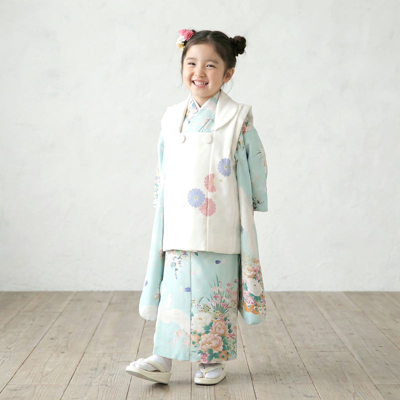 七五三着物3歳女の子画像