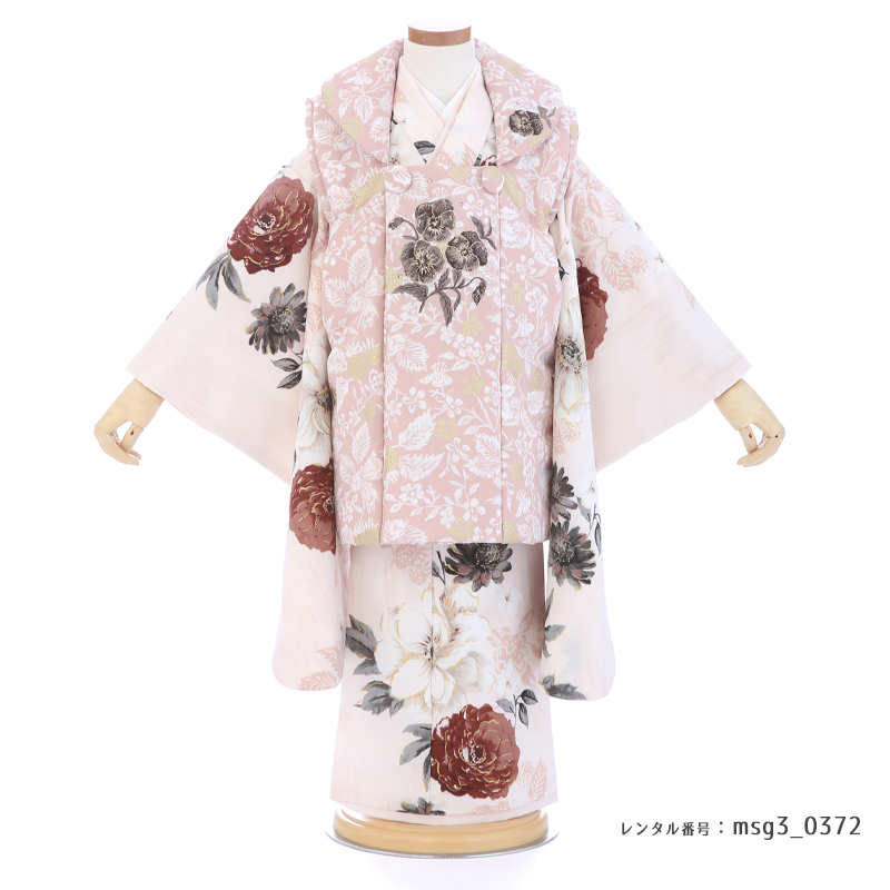 七五三着物3歳女の子画像