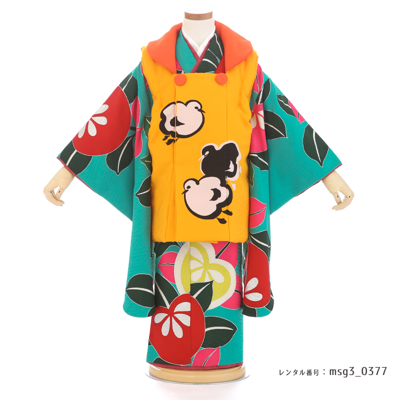 七五三着物3歳女の子画像