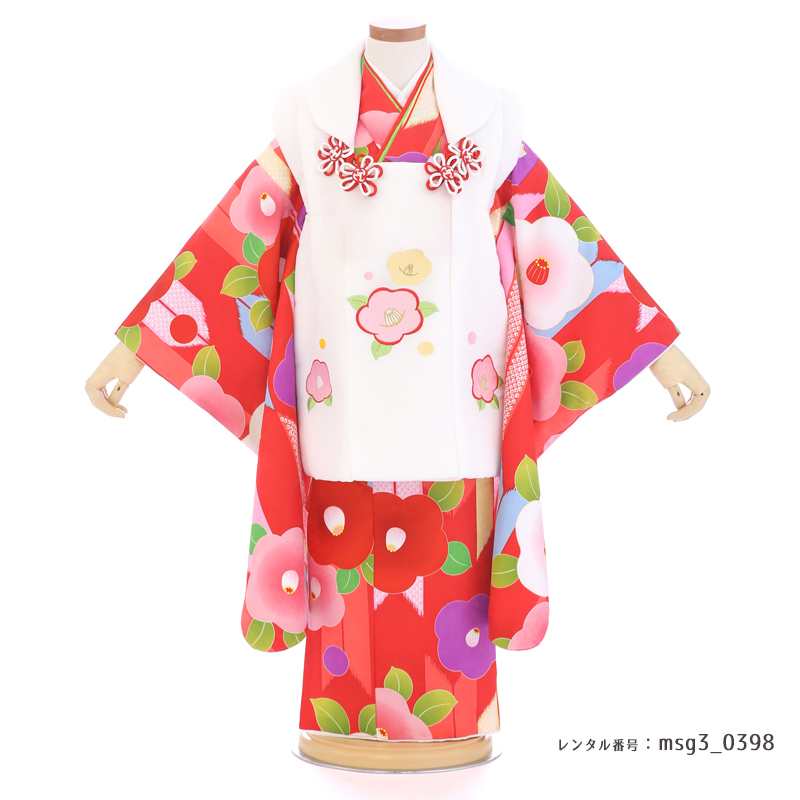 七五三着物3歳女の子画像