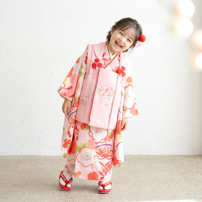 七五三着物3歳女の子画像
