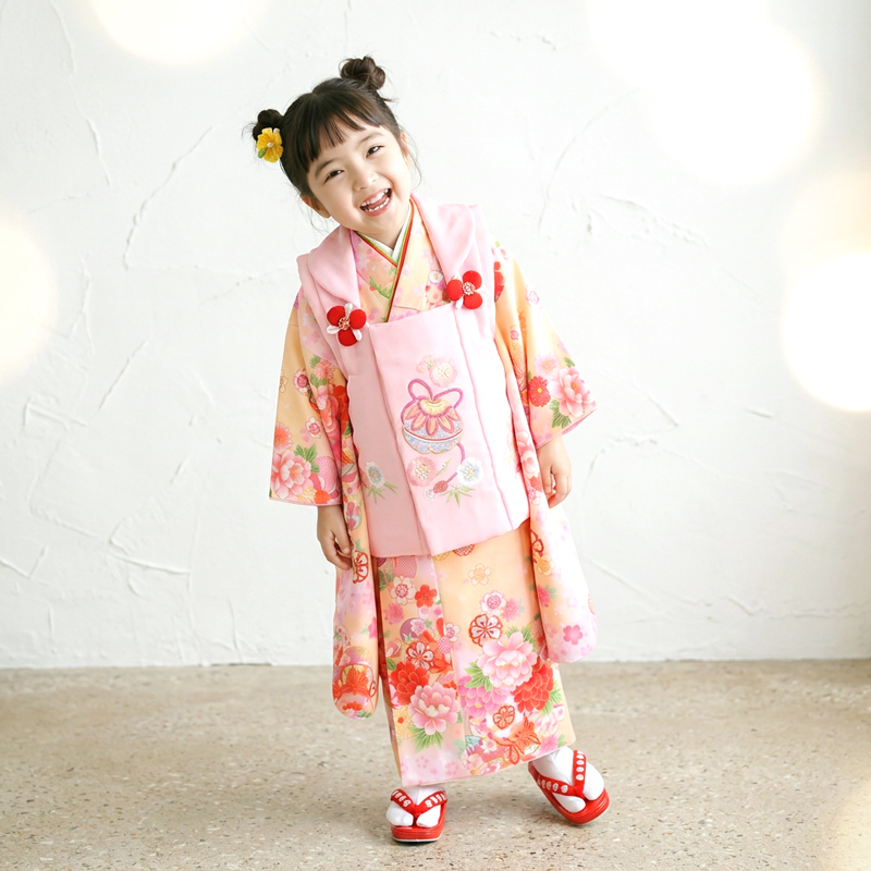 七五三着物3歳女の子画像
