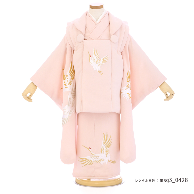 七五三着物3歳女の子画像