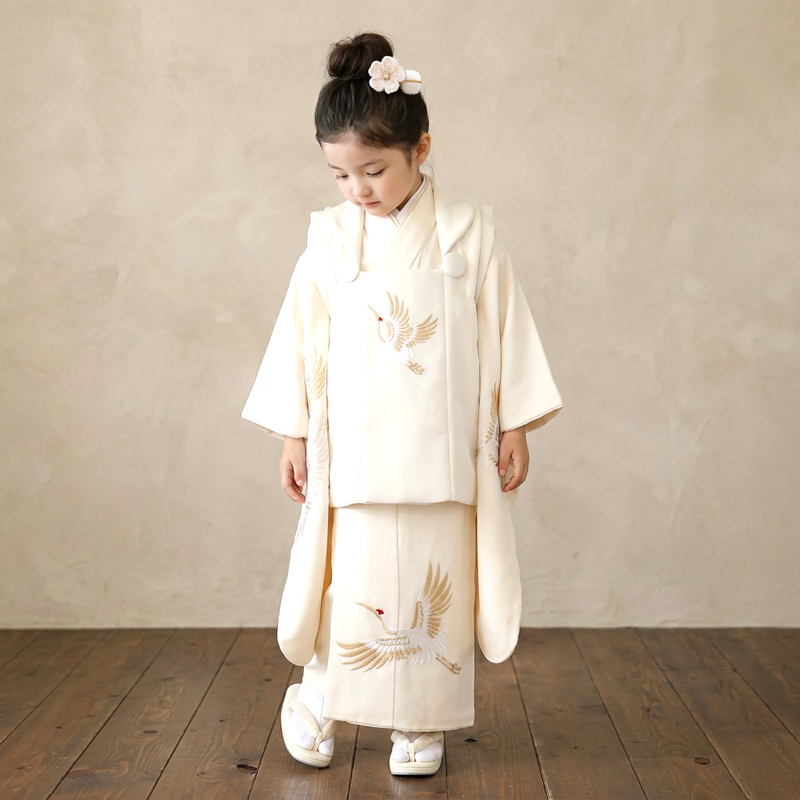 七五三着物3歳女の子画像