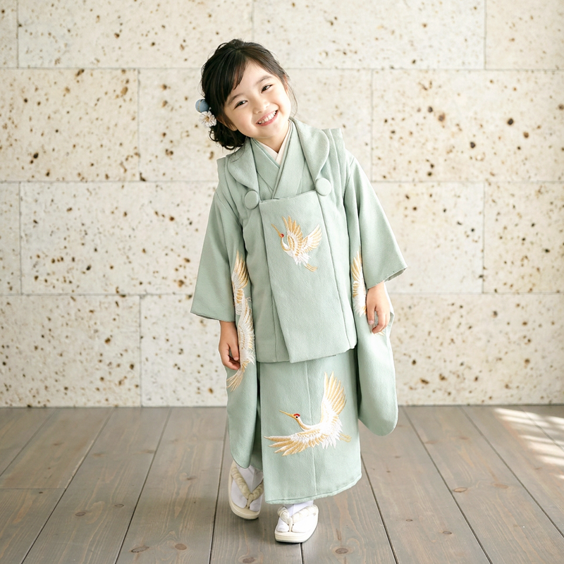 七五三着物3歳女の子画像