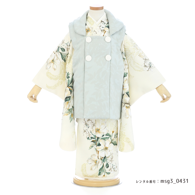 七五三着物3歳女の子画像