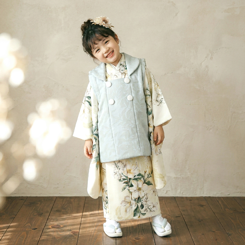 七五三着物3歳女の子画像