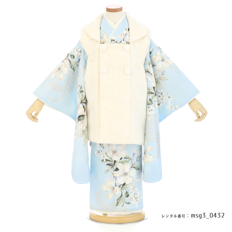 七五三着物3歳女の子画像