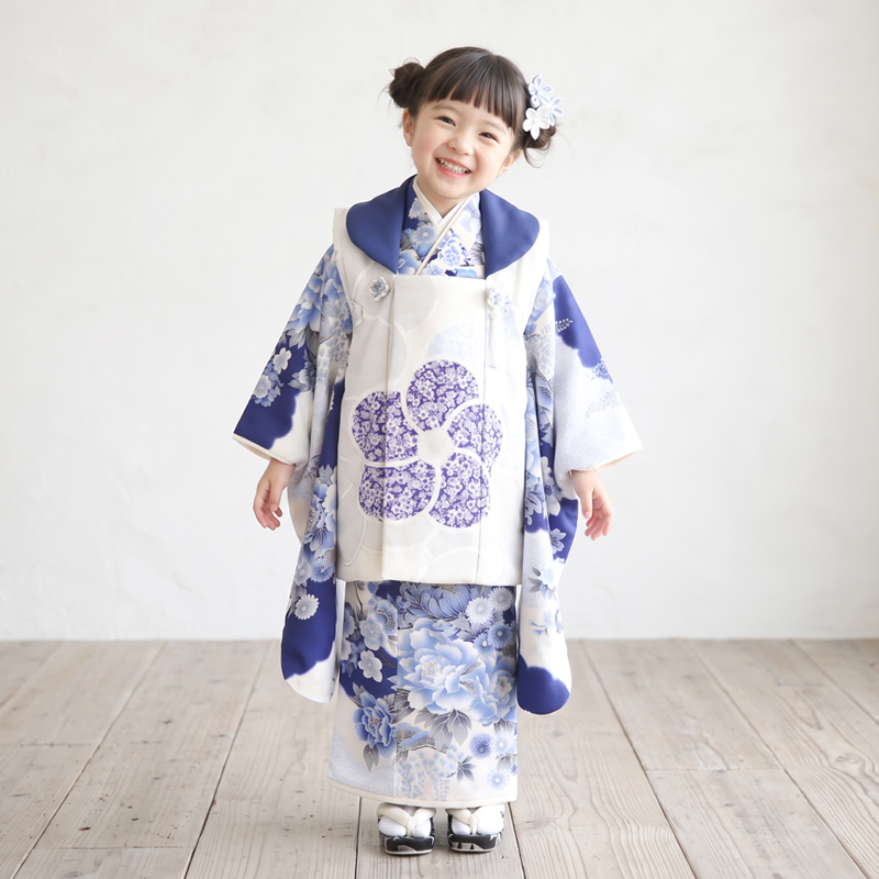 七五三着物3歳女の子画像