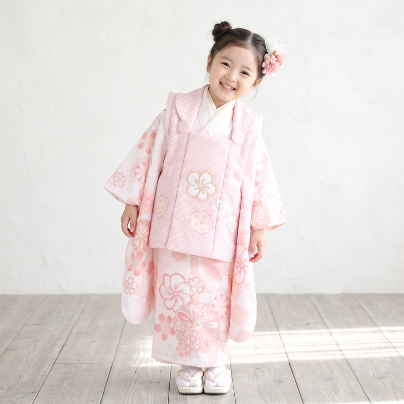 七五三着物3歳女の子画像
