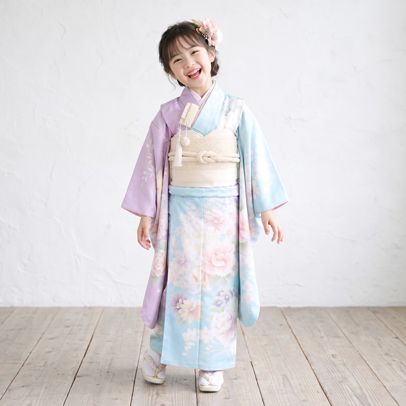 七五三着物5歳女の子画像