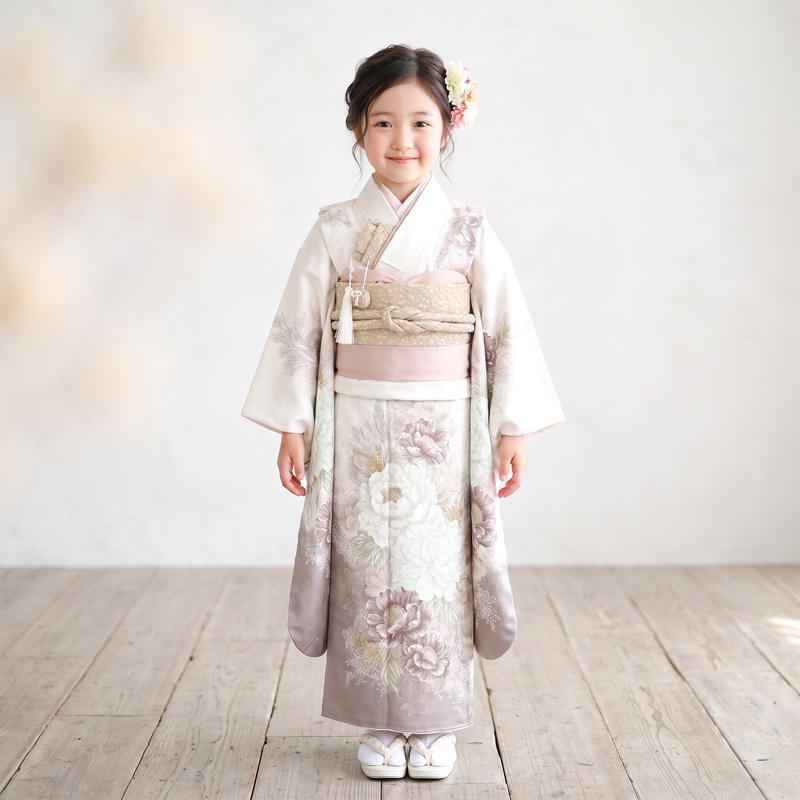 七五三着物5歳女の子画像