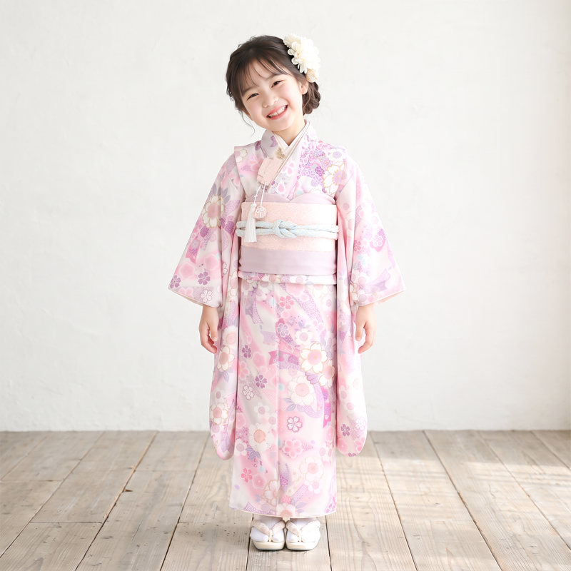 七五三着物5歳女の子画像