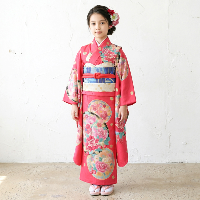 七五三着物7歳女の子画像