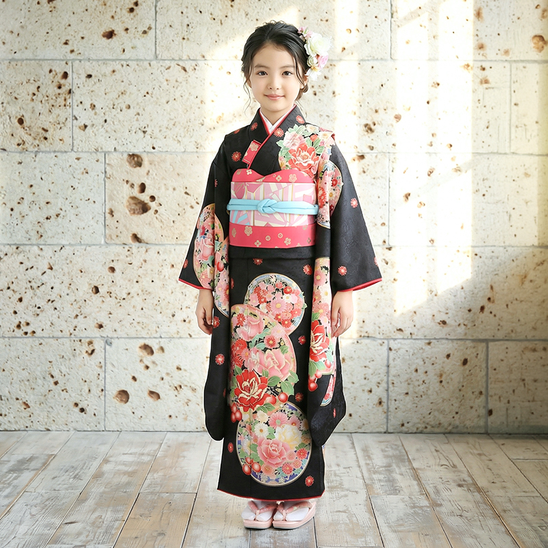 七五三着物7歳女の子画像