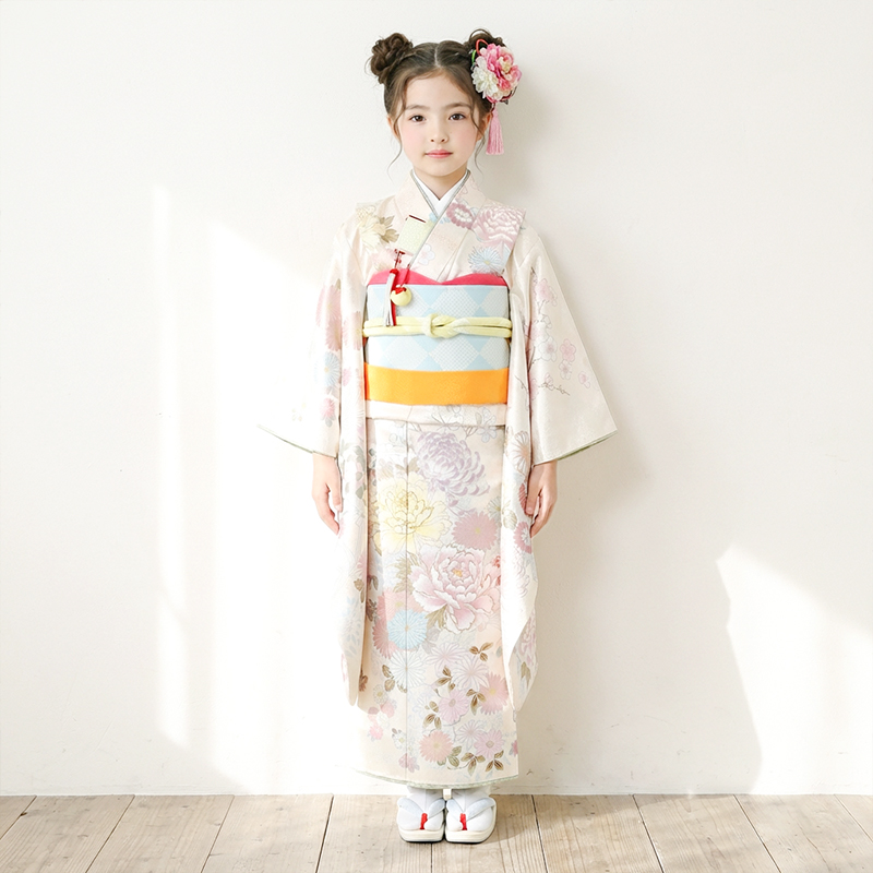 七五三着物7歳女の子画像