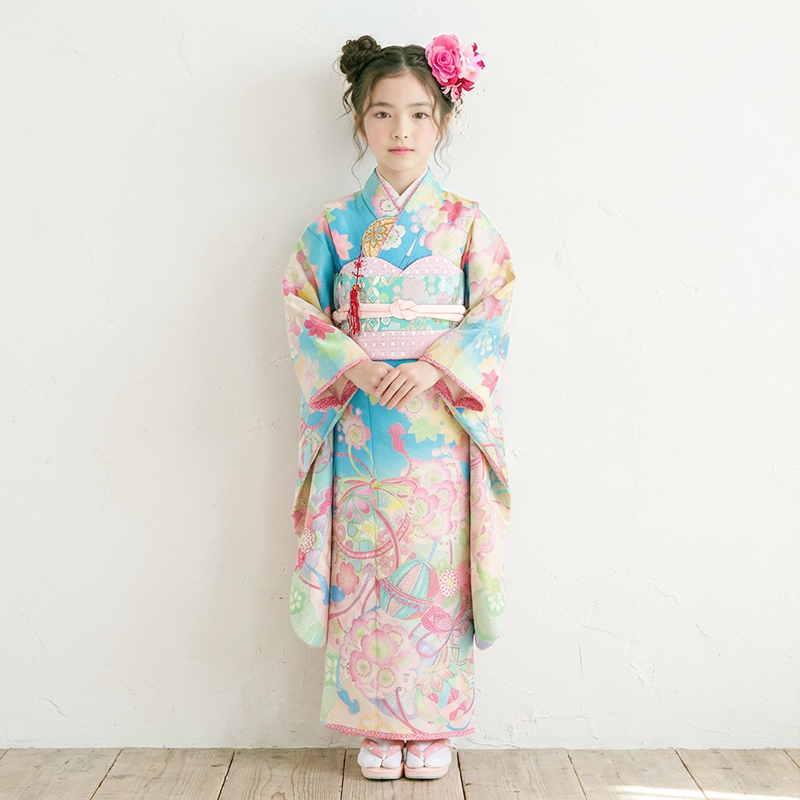 七五三着物7歳女の子画像