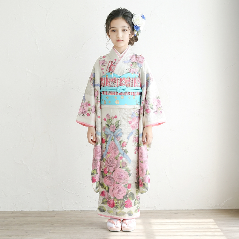七五三着物7歳女の子画像