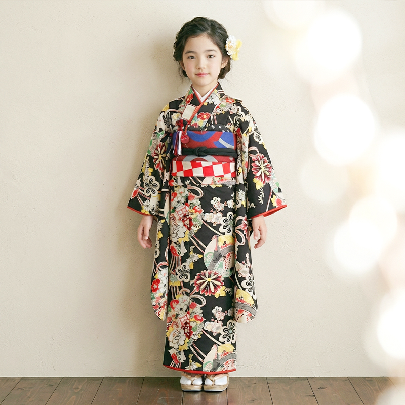 七五三着物7歳女の子画像