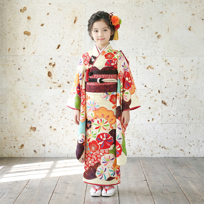 七五三着物7歳女の子画像