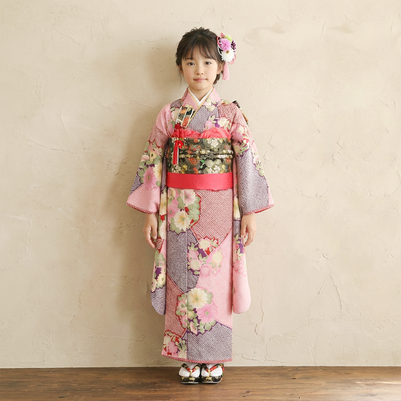 七五三着物7歳女の子画像