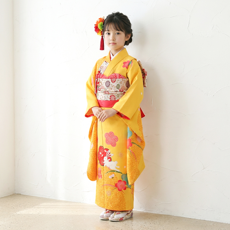七五三着物7歳女の子画像