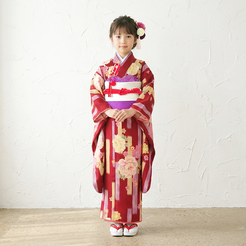 七五三着物7歳女の子画像