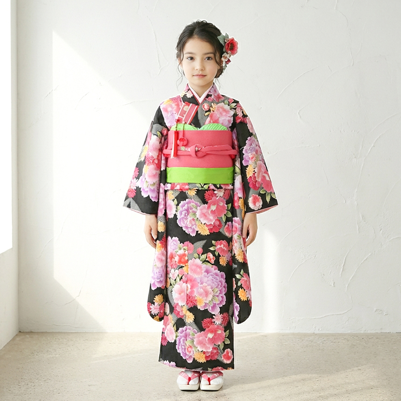 七五三着物7歳女の子画像