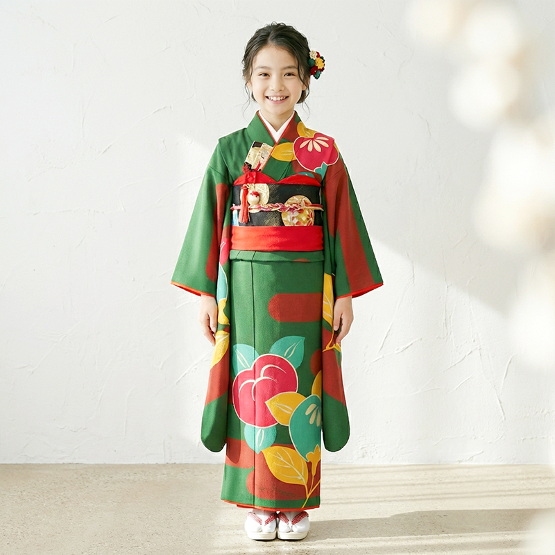 七五三着物7歳女の子画像